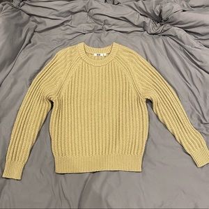 Uniqlo - light green knitted sweater in size XL